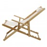 Silla de playa reclinable Siskatec