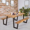 Mesa De Picnic De Madera Siskatec  6 personas