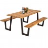 Mesa De Picnic De Madera Siskatec  6 personas