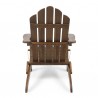 Silla Adirondack plegable de madera