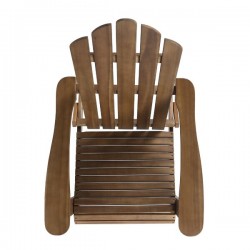 Silla Adirondack plegable de madera