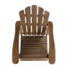 Silla Adirondack plegable de madera