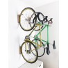 portabicicletas / gancho de pared de madera / almacenamiento de bicicletas / soporte vertical para bicicletas