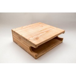 Portabicicleta de Pared , rack estante de madera